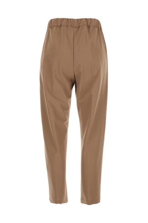 Brown cool wool trousers SEMI COUTURE | Y5WI35V321